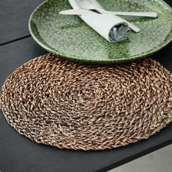 CASA MIA Set De Table Brun