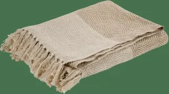 CASA MIMI Plaid Brun Clair