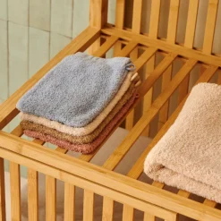 CASA MINERAL Gant De Toilette Bleu