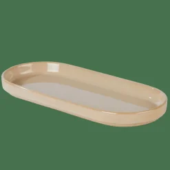 CASA MINERAL SAND Assiette Beige