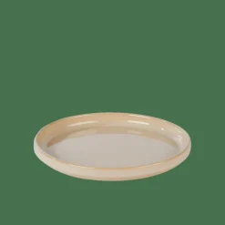 CASA MINERAL SAND Assiette Beige