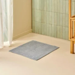 CASA MINERAL Tapis De Bain Bleu