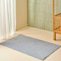 CASA MINERAL Tapis De Bain Bleu