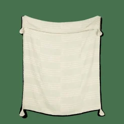 CASA MISTRA Plaid Bleu Clair