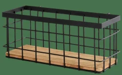 CASA MODULAR Panier En Fil Noir