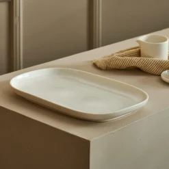 CASA MOON Assiette Blanc