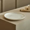 CASA MOON Assiette Plate Blanc
