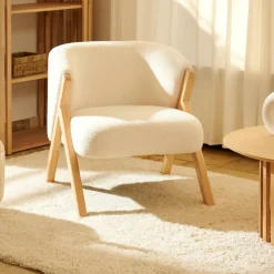 CASA MORRIS Fauteuil Blanc