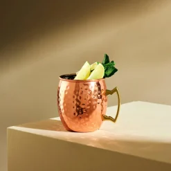 CASA MOSCOW MULE Gobelet 500 Ml Doré, Cuivre