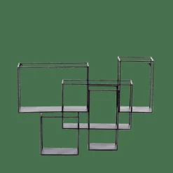 CASA MULTO Étagère à Suspendre Noir