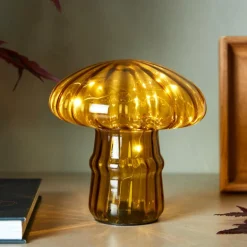CASA MUSHRO Lampe Déco Jaune