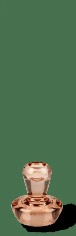 CASA MUSHROOM Support Bougie Chauffe-plat Brun