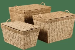 CASA MYKONOS Coffre De Rangement L Naturel