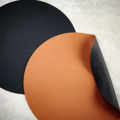 CASA NAPPA Set De Table Noir, Brun