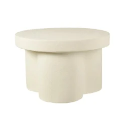 CASA NESI Table D'appoint Blanc