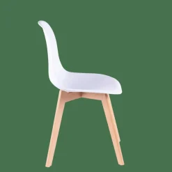 CASA NEW MATS Chaise De Salle à Manger Blanc