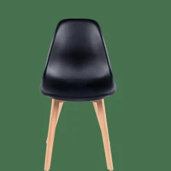 CASA NEW MATS Chaise De Salle à Manger Noir