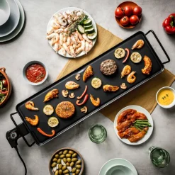 CASA NEW PLANCHA Plaque à Griller XXL Noir