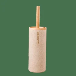 CASA NEW RESIN Brosse WC Avec Support Naturel
