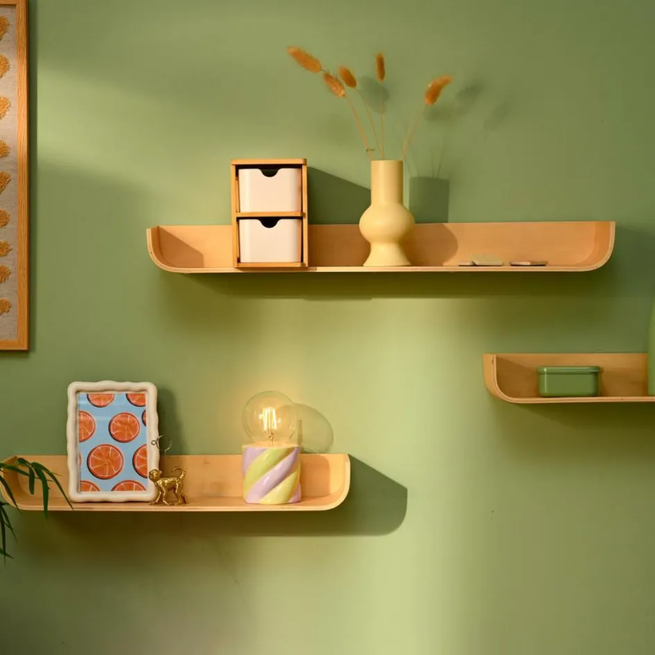 CASA NOMA Étagère à Suspendre S/3 Naturel