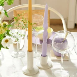 CASA NORDI Bougeoir Blanc