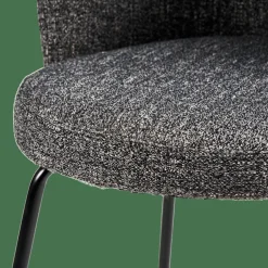 CASA OLIVIER Chaise De Salle à Manger Gris