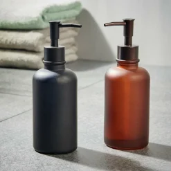 CASA OMBRE Distributeur Savon Brun, Brun Foncé