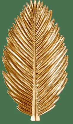CASA PALM Feuille Déco Doré