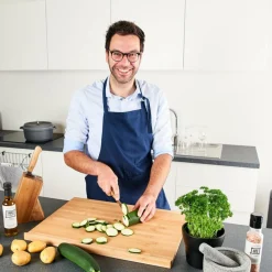 CASA PANDA Planche à Découper De Comptoir Naturel