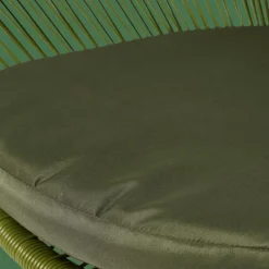 CASA PAPAYO Chaise Lounge Avec Coussin Vert