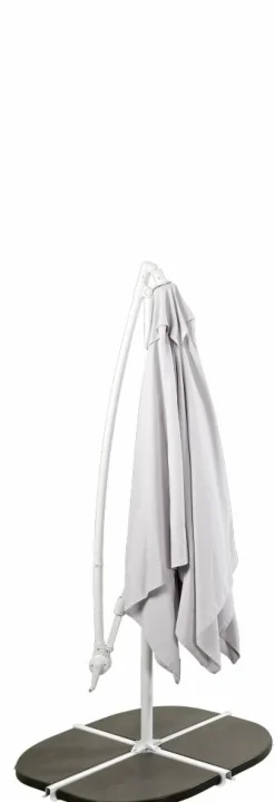 CASA PARMA Dalle Remplissable Set De 2 Gris