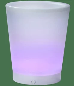 CASA PARTY Seau à Glace Avec Moodlight Blanc