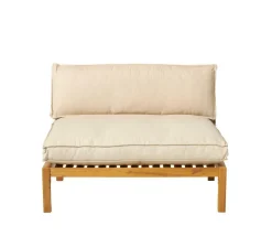 CASA PAULETTA ECO Coussin écolo Sable Beige