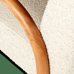 CASA PHOEBE Fauteuil Blanc