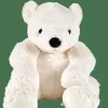 CASA POLA Ours Blanc Peluche Blanc