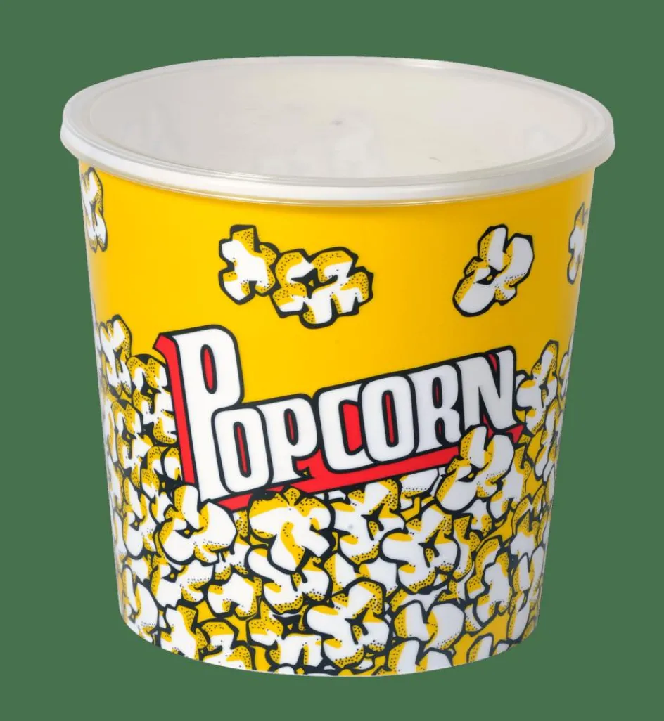 CASA POPCORN Seau à Pop-corn Avec Couvercle Multicolore