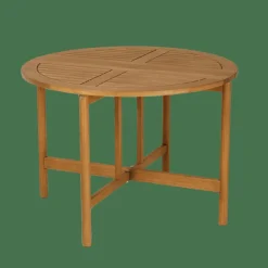 CASA PORTLAND Table Pliante Naturel