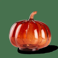 CASA PUMPKIN Lampe Déco Orange