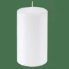 CASA PURE Bougie Cylindrique Blanc