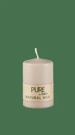 CASA PURE Bougie Cylindrique Gris