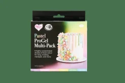 CASA RAINBOWDUST 6 Gels Colorants Pâte à Sucre Couleurs Pastel Diverses Couleurs
