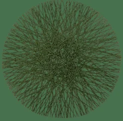 CASA RAMI Set De Table Vert