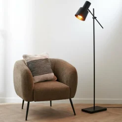 CASA RAMON Lampadaire Noir Mat