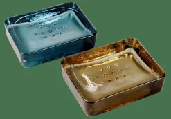 CASA RECYCLE Porte-savon Bleu