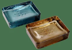 CASA RECYCLE Porte-savon Brun