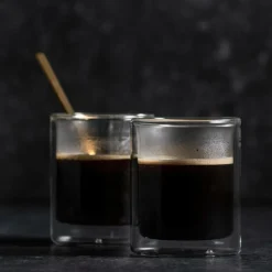 CASA RELAX Verre Double Paroi Set De 2 12 CL Transparent