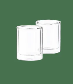 CASA RELAX Verre Double Paroi Set De 2 12 CL Transparent