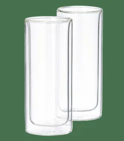 CASA RELAX Verres Double Paroi Set De 2 30 CL Transparent