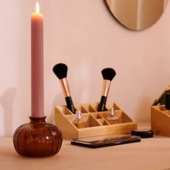 CASA RIB Bougie Côtelée Orange