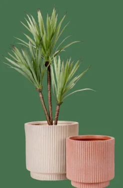 CASA ROMA CREME Pot De Jardin Crème